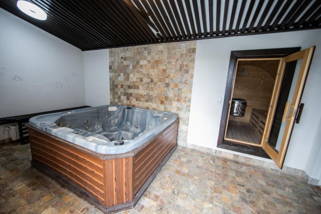 Casa Arcadia 1 Piscina,Jacuzzi, Sauna Buzău Exterior foto